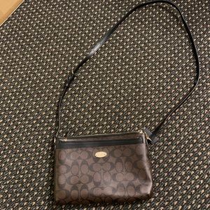 Coach Crossbody with Removable Pouch!